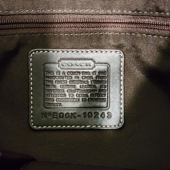 Vintage Coach Hamptons signature hobo shoulder bag - Picture 6 of 12